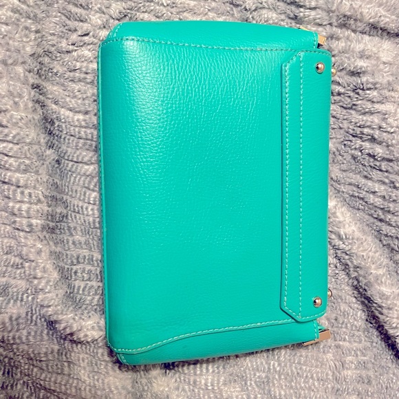 Teal studded Kate Spade crossbody - Picture 3 of 3